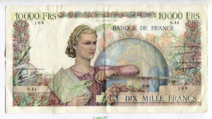 10 000 FRANCS GENIE Français- Type 1945