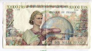 10 000 FRANCS GENIE Français- Type 1945