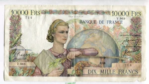 10 000 FRANCS GENIE Français- Type 1945