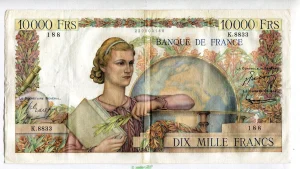 10 000 FRANCS GENIE Français- Type 1945