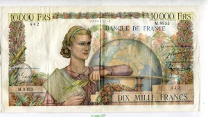 10 000 FRANCS GENIE Français- Type 1945