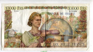 10 000 FRANCS GENIE Français- Type 1945