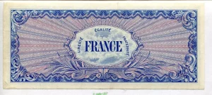 100 FRANCS Verso "France"