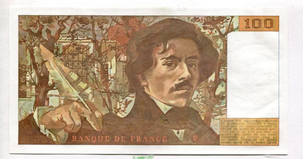 100 FRANCS DELACROIX - Type 1978 modifié