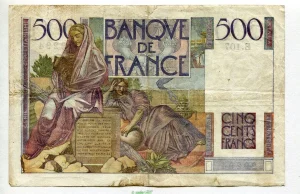 500 FRANCS CHATEAUBRIAND - Type 1945