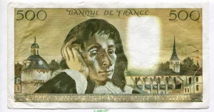 500 FRANCS PASCAL - Type 1968