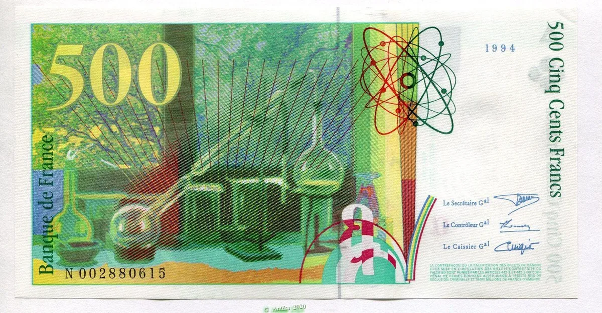 500 FRS P & M CURIE - Type 1993