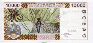 10000 FRANCS Homme & tour