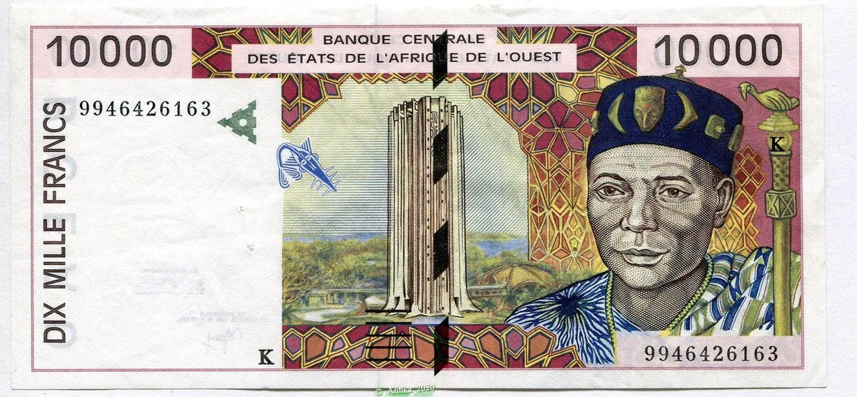 10000 FRANCS Homme & tour