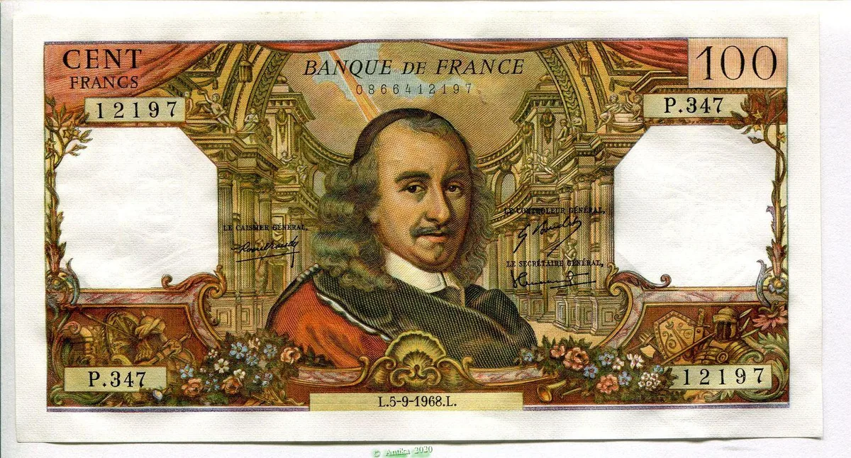 100 FRANCS CORNEILLE - Type 1964