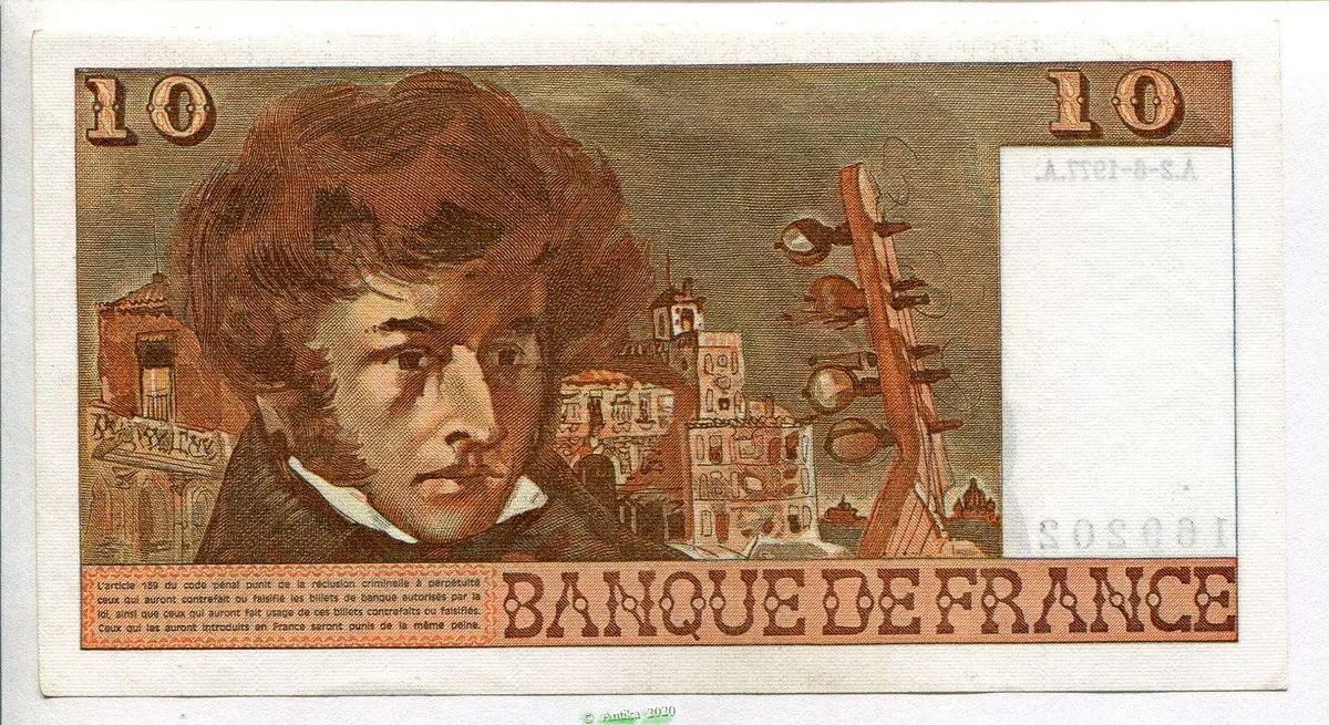 10 FRANCS BERLIOZ - Type 1972