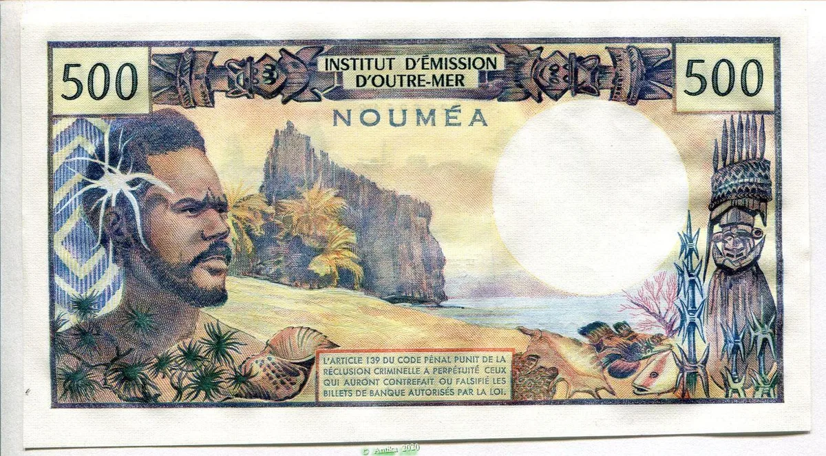 500 FRANCS Polynésien
