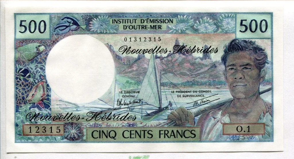 500 FRANCS Polynésien