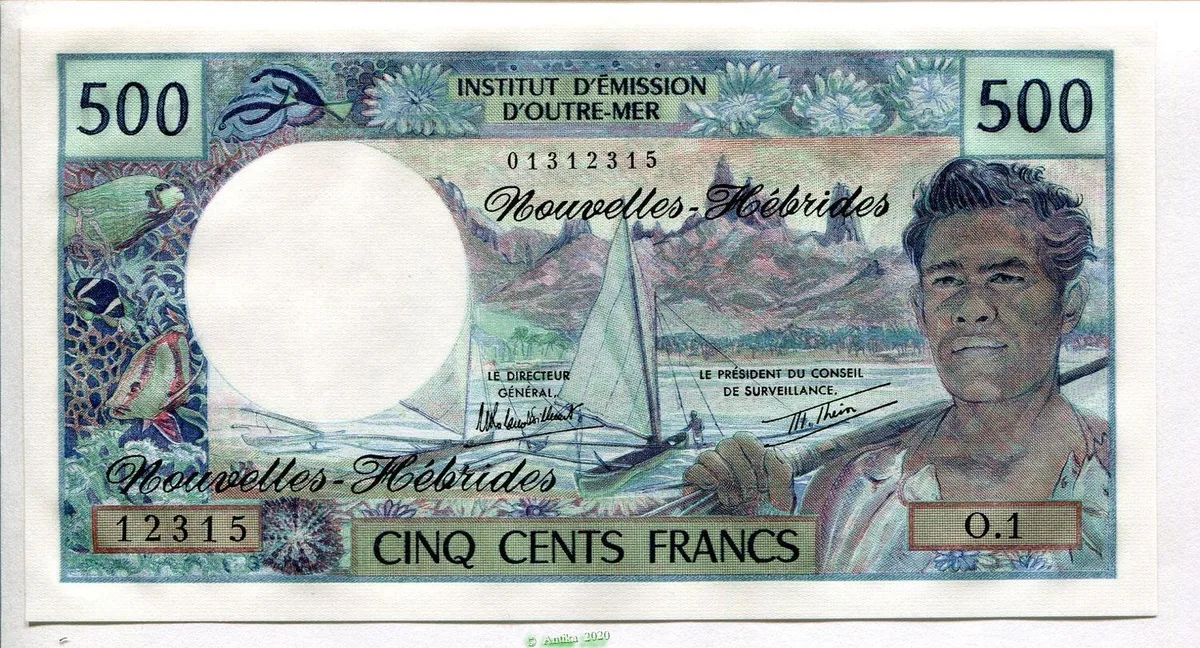 500 FRANCS Polynésien