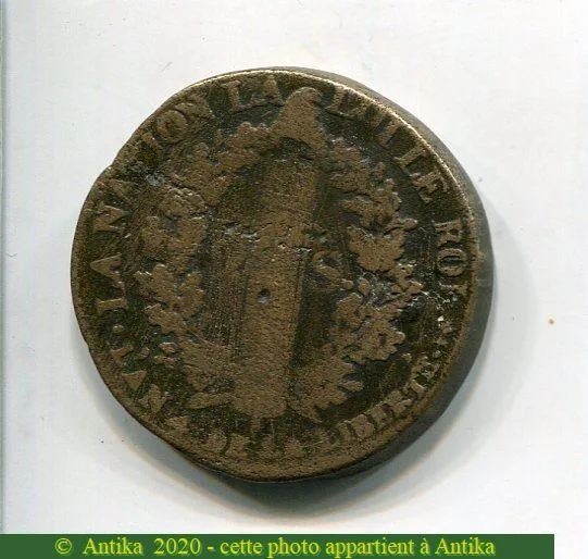 2 SOLS FRANCOIS, An 3 à 5 LOUIS XVI