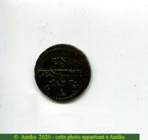 1 CENTIME DUPRE