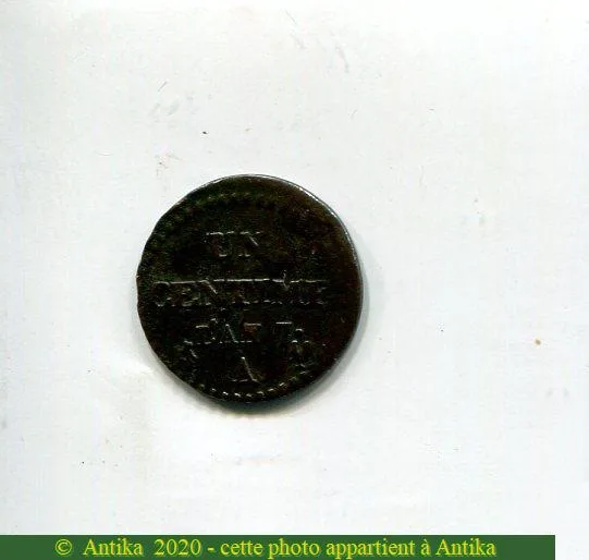 1 CENTIME DUPRE