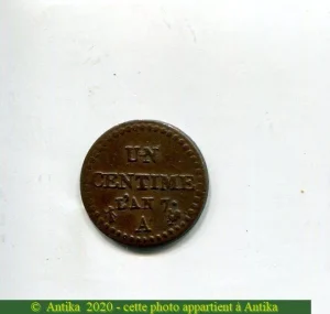 1 CENTIME DUPRE