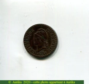 1 CENTIME DUPRE