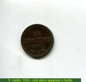 1 CENTIME DUPRE