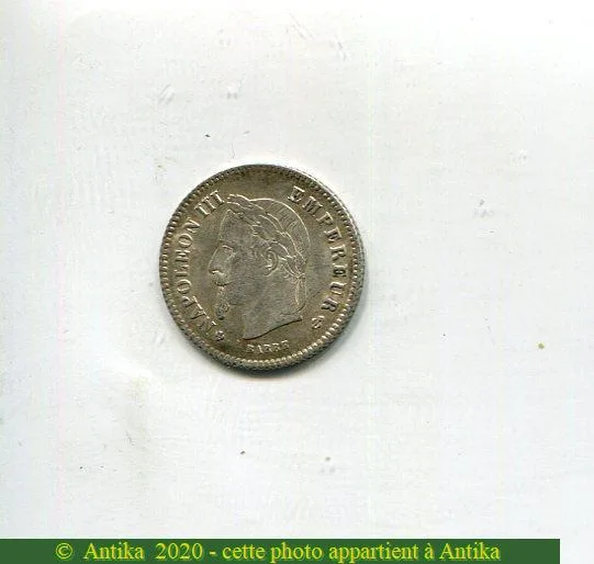 20 CENTIMES NAP III T.L G.M