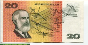 20 Dollars Sir Charles Kingsford Sig:Johnston & Fraser