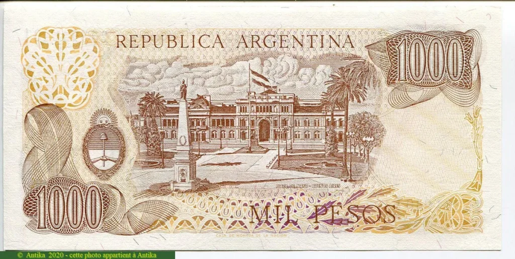 1000 Pesos Général San Martin * * * *