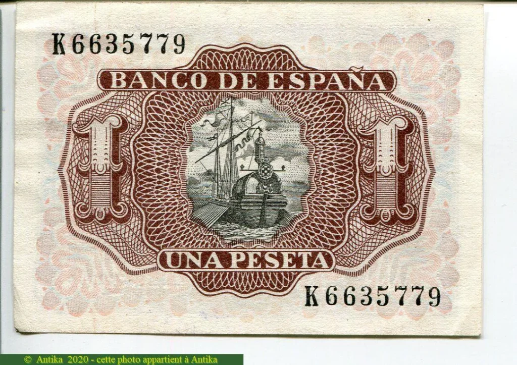 1 Peseta Marques de Santa Cruz * *