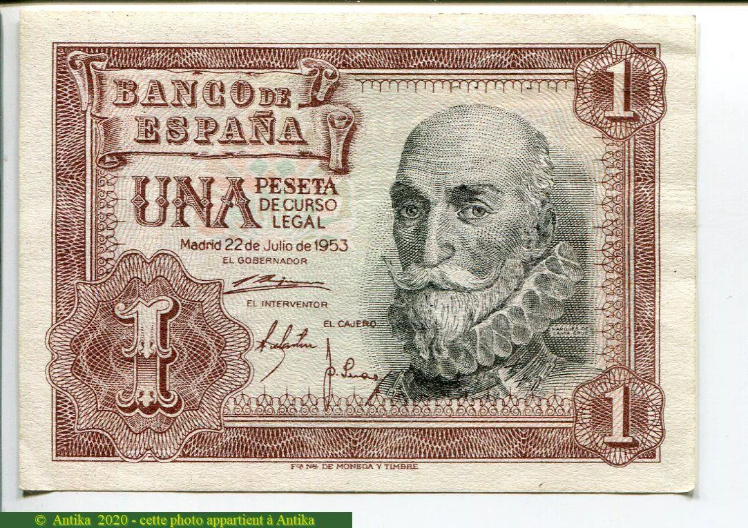 1 Peseta Marques de Santa Cruz * *