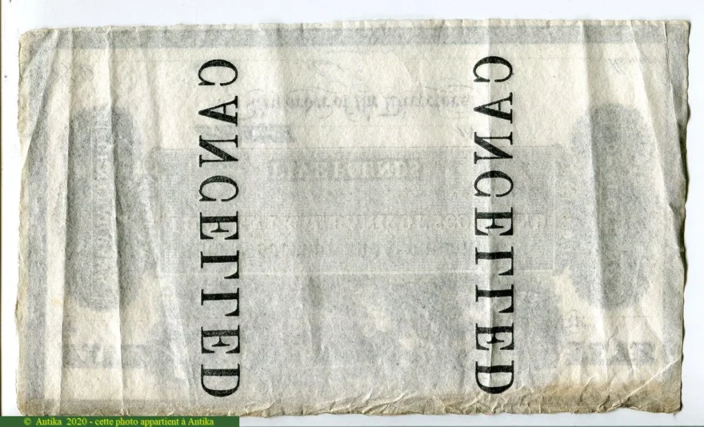 5 Pounds North Scotland Banking Company Billet Annulé RARETE