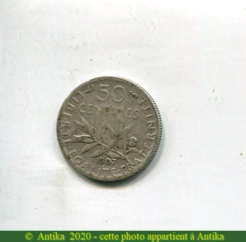 50 CENTIMES SEMEUSE