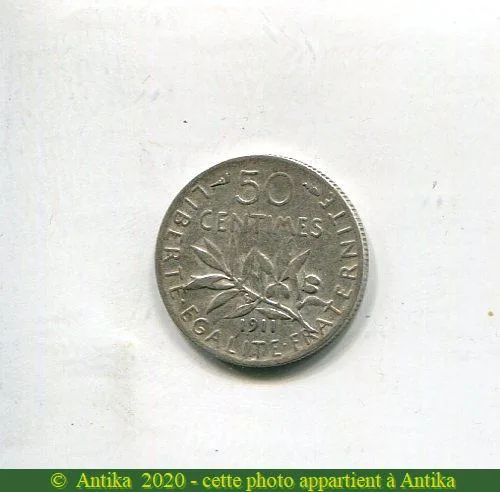 50 CENTIMES SEMEUSE