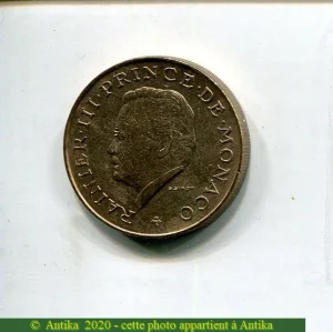 10 FRANCS RAINIER III 1949-2005