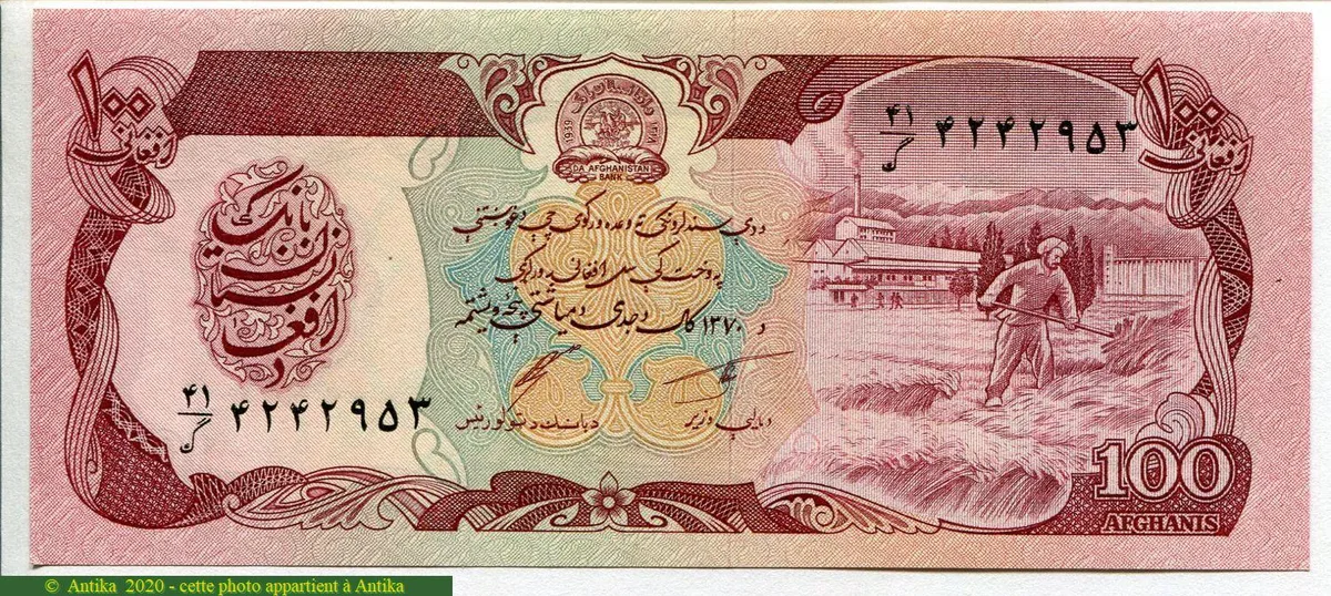 100 Afghanis Paysans * * * * * *