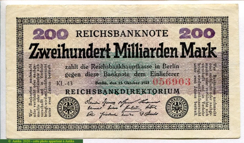 200 Milliarden Mark Uniface 056903