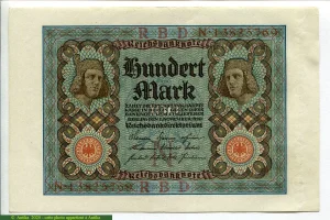 100 Mark Bamberg Horseman 8 Chiffres * *