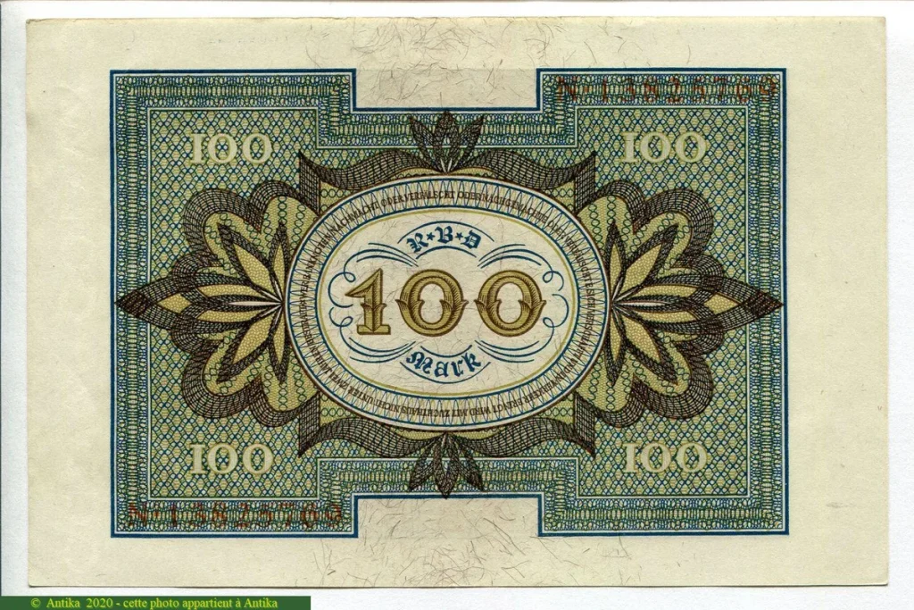 100 Mark Bamberg Horseman 8 Chiffres * *