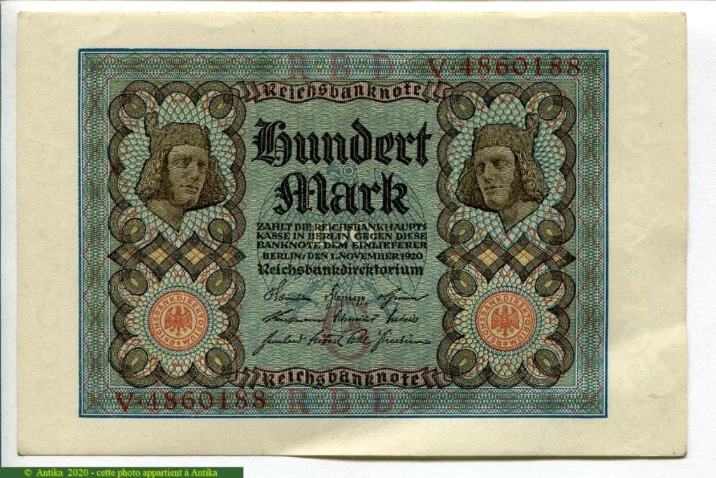 100 Mark Bamberg Horseman 7 Chiffres