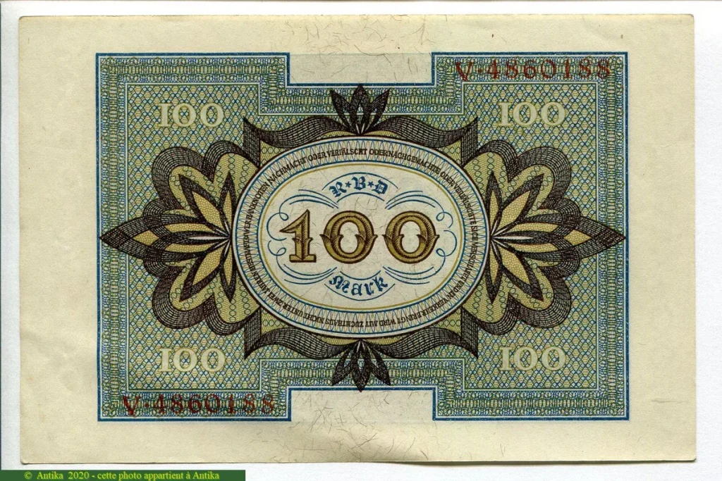 100 Mark Bamberg Horseman 7 Chiffres