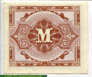 1 Mark Autorité militaire alliée Impression Américaine
