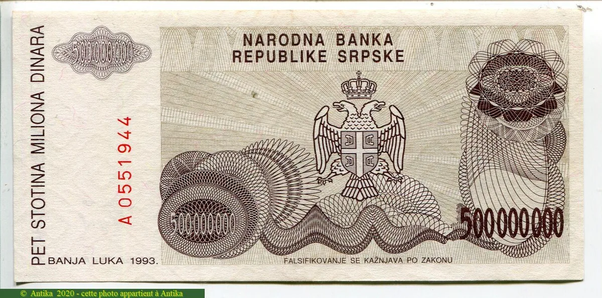 500 000 000 Dinara P.Kocic
