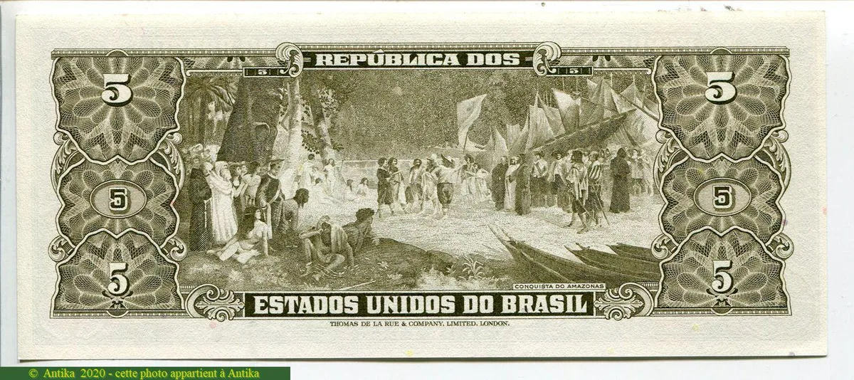5 Cruzeiros Barao Do Rio Branco * *