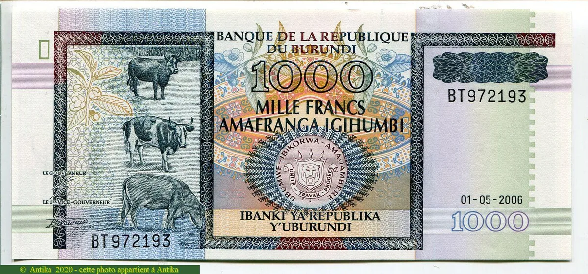 1000 Frs Bétail