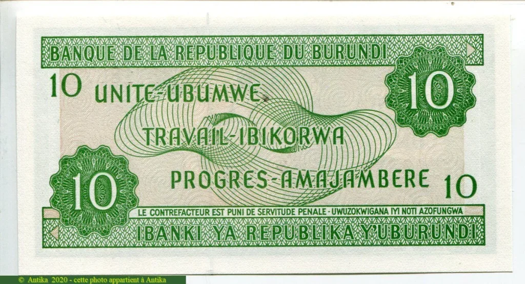 10 Frs Unité-Travail-Progrés