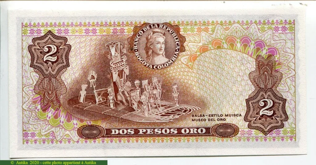 2 Pesos Oro P.Salavarrieta