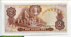 2 Pesos Oro P.Salavarrieta