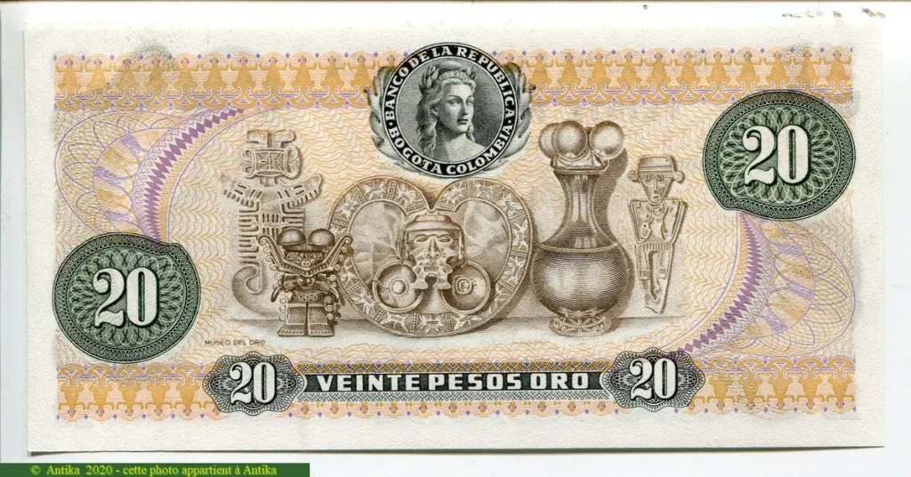 20 Pesos Oro Caldas * *