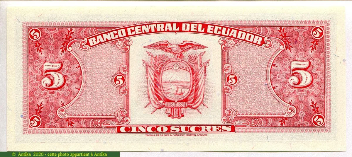 5 Sucres Antonio José de Sucre * * * *