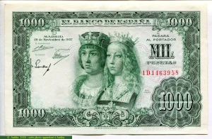 1000 Pesetas Reyes Catolicos PROMO