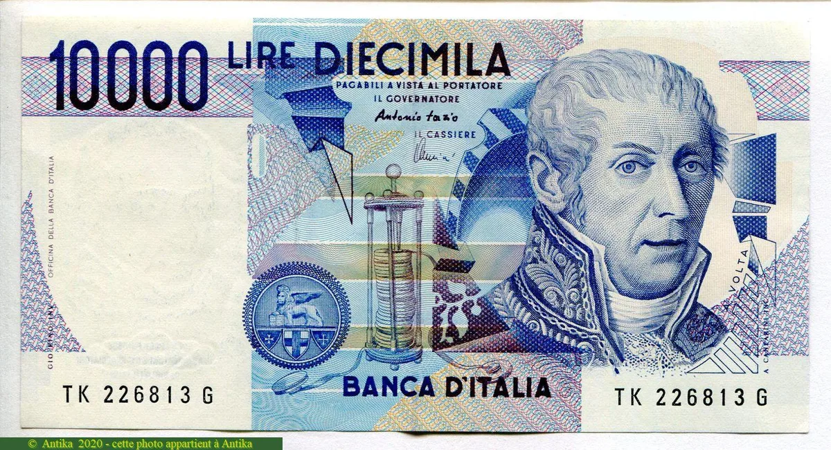 10000 Lire A.Volta * * * * * * * y PROMO